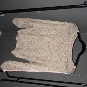 cream sweater